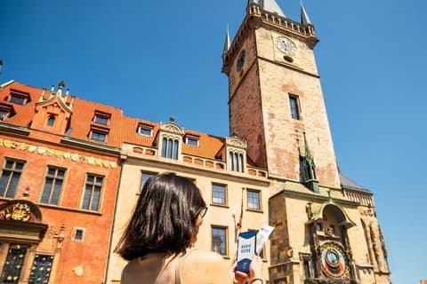 Prag Astronomiske Klokketårn billet + 20min Intro & opt. E-vejledning