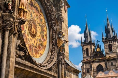 Prag 3-timmars tur med astronomiska uret inträde
