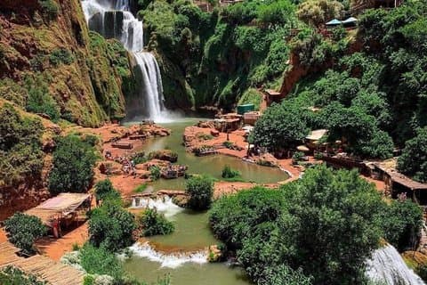 Rejser til Ouzoud Waterfalls