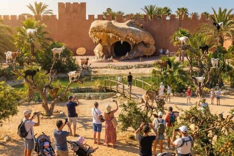 Agadir Goats on Argan Trees & Crocoparc Tour