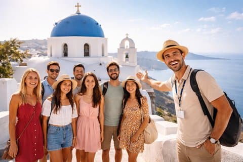 Igrejas de Santorini e monumentos sagrados