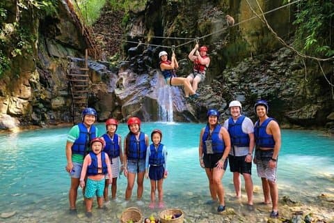 Puerto Plata: Excursão às Cachoeiras de Damajagua e Tirolesa com Almoço Incluso