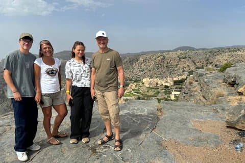Transfer privado de Muscat para Jebel Akhdar
