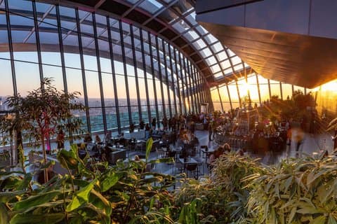 Sky Garden Early Access Ticket e café da manhã