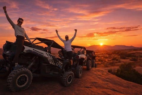 BEST! Hell's Revenge U-Drive 4X4 Tour in Moab + Dinosaurierspuren!