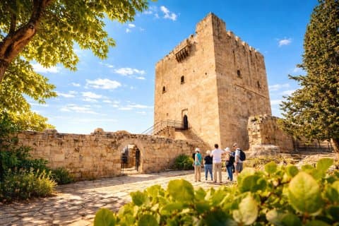 Desde Pafos : Visita guiada a Limassol, Kourion & Castillo de Kolossi