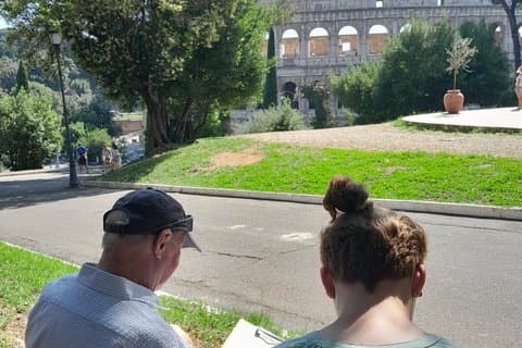 Sketch the Colosseum, No drawing skills needed