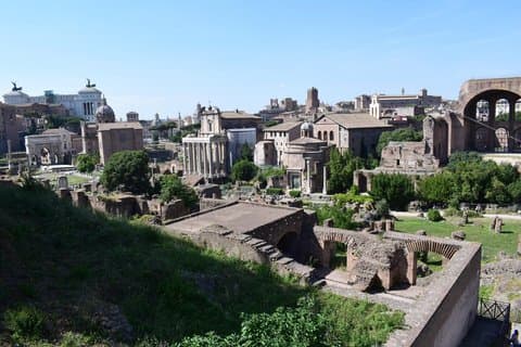 Visite privée de la colline palatine et du Forum romain à Rome