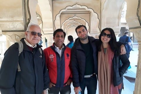 Full dag Jaipur Sightseeing Tour med egen bil med Guide