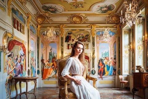 Royal Castle Tour: Interior, Garden Pralines, Coffee & Dessert 2h