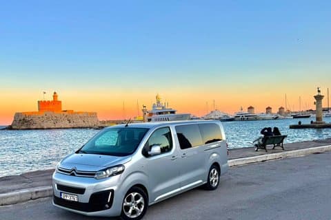 Privat transfer til Rhodos med lokale indsigter