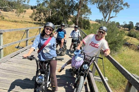 Yarra Valley Rail Trail E-Ride and Luncheon eXperience