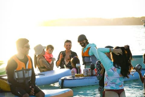 Sunset Kayak og Paddle oplevelse med aperitif på Punta Cocos