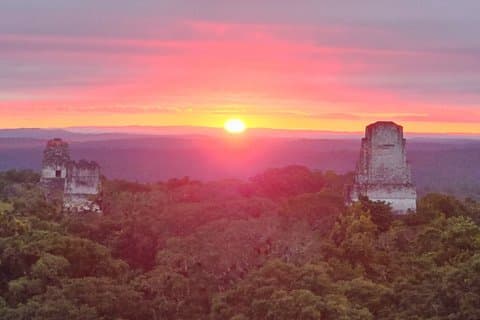Excursion to Tikal from Flores or Mayan World Airport