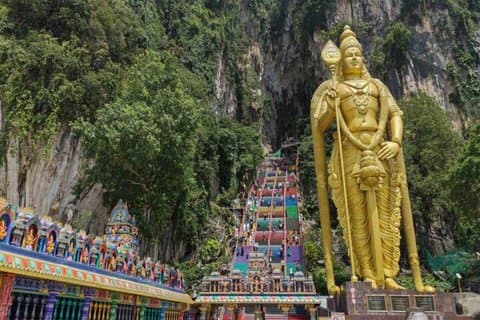Cruise Excursie Batu Grotten en Putrajaya Hoogtepunten Tour