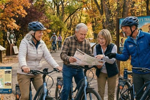 Private Historic Santa Fe E-Bike Old Town Tour