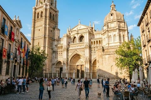 Toledo an einem Tag von Madrid Private Tour durch Spanien Mittelalterliche Stadt