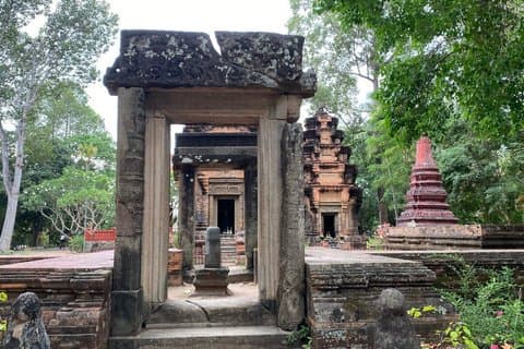 Siem Reap stadsrundtur och Angkor National Museum Experience