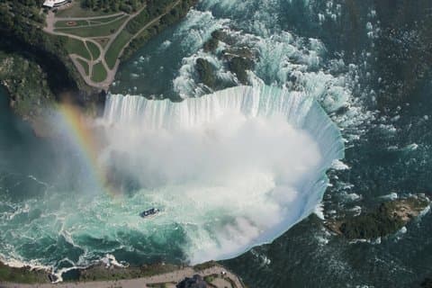 Niagara Falls Dagstur med fly fra New York City