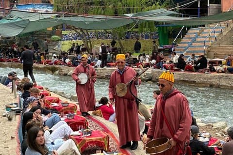 Marrakech: Ourika Valley & Atlas Mountains & Waterfalls + Lunch