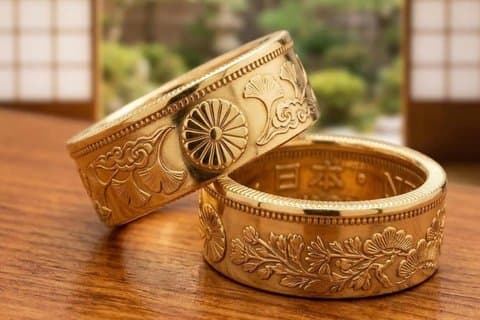Kyoto Ring Maken Workshop met Japanse Vintage Munt