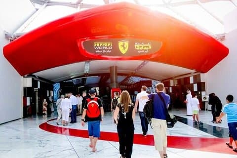 Ferrari World Abu Dhabi inngangsbillett