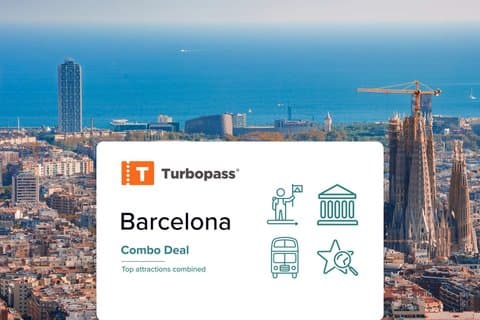 Barcelona Combo : La Sagrada Familia biljett & Hop-on Hop-off buss