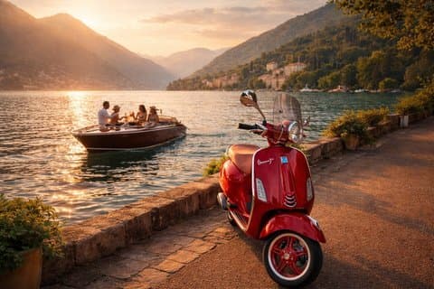 Vespa en Boottocht