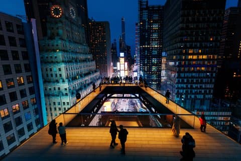 Entrada para One Times Square Skywalk