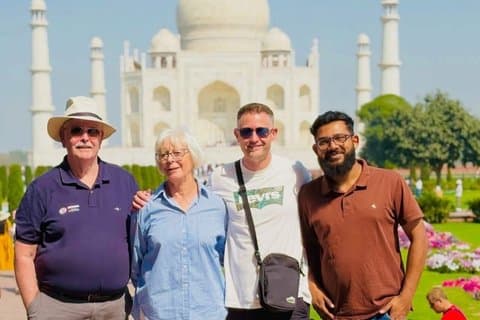 De Delhi : Visite guidée privée Taj Mahal & Agra avec transfert