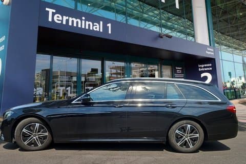 Rome Privétransfer Fiumicino Airport van of naar Rome
