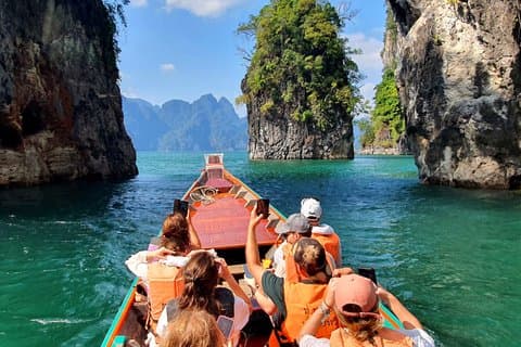 Phuket : Cheow Lan See, Dschungelwanderung, Diamanthöhle, Alles inklusive