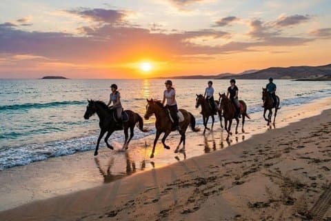 Equitación : Playa, Desierto, Nadar, Amanecer & Atardecer - Hurghada