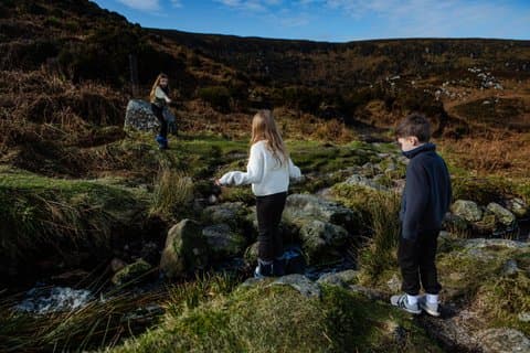 Private Tagestour in Wicklow Mountains und Urlaubsfotografie