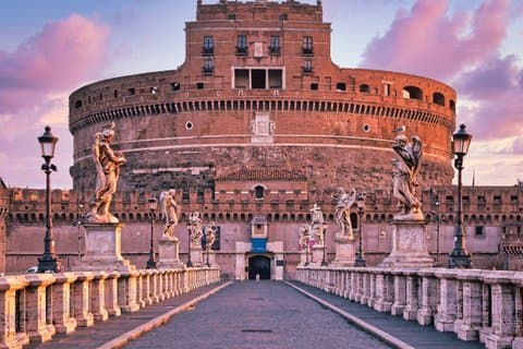 Bilhete de Entrada para Roma Castel Sant'Angelo com Guia Áudio