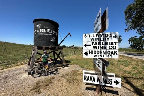 Central Coast Cycling Camp 4 Day Adventure in Wine Country