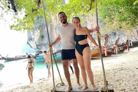 Krabi: 4 Islands tur med speedbåt, snorkling og lunsj