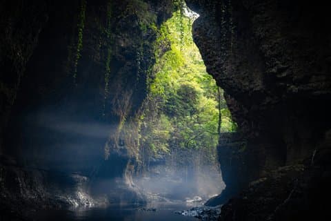 Martvili Canyon and Prometheus Cave Day Adventure Private tour