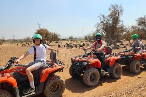 Agadir: Desert Quad Bike Safari with Hotel Pickup & Drop-off