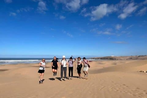 Secret hike to Cape Sim: panoramic view between Sea and Desert