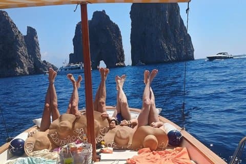 2 - Hour Boat Tour of Capri on board a shared boat