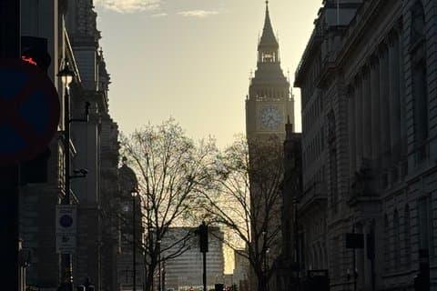 ロンドン早朝ガイド付きウォーキングツアー