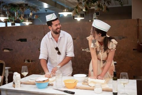 San Gimignano Från händer till bord Matlagningskurs