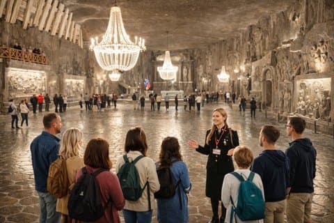 Wieliczka saltgruve guidet tur med billett og henting fra Krakow