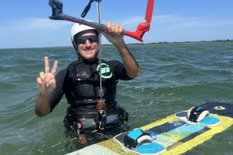 Kitesurf Immersion Intermediate Course IKO 2 dias 1 noite