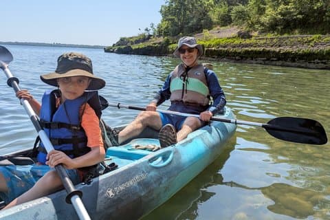 Excursão de tesouro em caiaque pela ilha de Kelleys