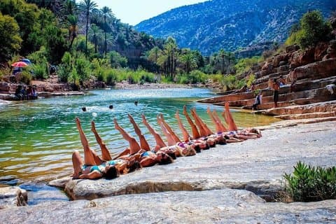 Bezoek Paradise valley agadir excursie met Gids en ontbijt