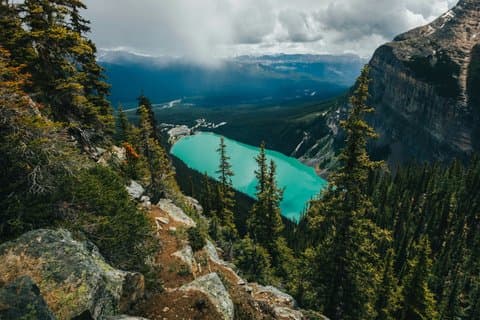 Moraine, Lake Louise & Banff tur fra Calgary, Canmore, Banff