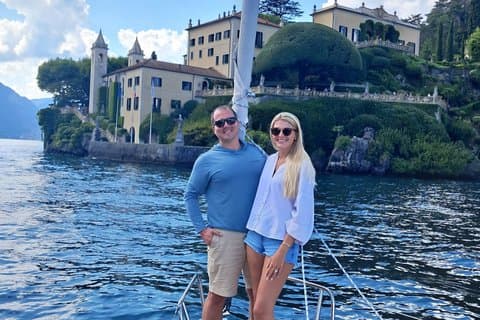 Lake Como Private 4-hour Sailing Tour with Lunch & Villa Melzi