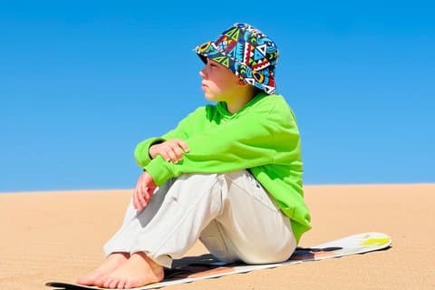 Agadir taghazout : Esperienza di sandboarding e visita del Canyon